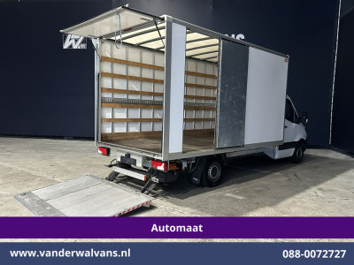 Mercedes-Benz Sprinter 315 CDI 150pk 9G-Tronic Automaat Bakwagen 22m3 KUUB Laadklep Zijdeur Euro6 Airco | LAT om LAT | Leder Bijrijdersbank foto 2