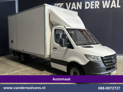 Mercedes-Benz Sprinter 315 CDI 150pk 9G-Tronic Automaat Bakwagen 22m3 KUUB Laadklep Zijdeur Euro6 Airco | LAT om LAT | Leder Bijrijdersbank foto 8