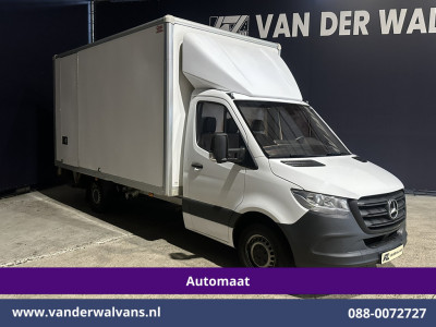 Mercedes-Benz Sprinter 315 CDI 150pk 9G-Tronic Automaat Bakwagen 22m3 KUUB Laadklep Zijdeur Euro6 Airco | LAT om LAT | Leder Bijrijdersbank foto 8
