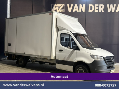 Mercedes-Benz Sprinter 315 CDI 150pk 9G-Tronic Automaat Bakwagen 22m3 KUUB Laadklep Zijdeur Euro6 Airco | LAT om LAT | Leder Bijrijdersbank foto 8