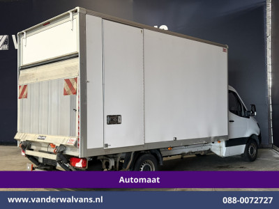 Mercedes-Benz Sprinter 315 CDI 150pk 9G-Tronic Automaat Bakwagen 22m3 KUUB Laadklep Zijdeur Euro6 Airco | LAT om LAT | Leder Bijrijdersbank foto 9
