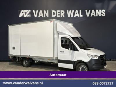 Mercedes-Benz Sprinter 315 CDI 228cm Hoog Automaat Bakwagen Laadklep Zijdeur Euro6 Airco | Lat om Lat betimmering | Leder Bijrijdersbank, 22m3 KUUB