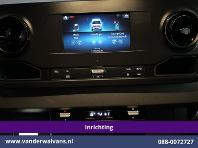 Mercedes-Benz Sprinter 316 CDI 164pk 3500kg Trekhaak L2H2 Inrichting Euro6 Airco | Omvormer | Camera | Apple Carplay | Cruisecontrol Android Auto, Parkeersensoren foto 17