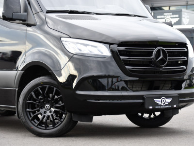 Mercedes-Benz Sprinter 317 1.9 CDI L2H1 RWD Black Edition Camera, Cruise, Carplay, 170pk, Automaat, LED, Multimedia,  Stoelverwarming, UNIEK foto 5