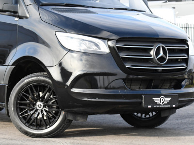 Mercedes-Benz Sprinter 317 1.9 CDI L2H2 Black Edition RWD Cruise, Camera,10.5 Multimedia, Carplay, LED, Standkachel, Multimedia, 170pk, Automaat, UNIEK! foto 5