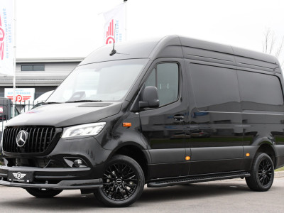 Mercedes-Benz Sprinter 317 1.9 CDI L2H2 RWD AMG Black Edition FACELIFT! Camera, Cruise, Carplay, LED, Multimedia, 170pk, NAVI, Automaat, Uniek! foto 4
