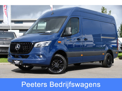 Mercedes-Benz Sprinter 317 1.9 CDI L2H2 RWD AMG Edition Adaptieve Cruise, 360 Camera, Carplay, 2 x Schuifdeur, LED, Automaat, 170pk 3500kg Trekhaak, Uniek!