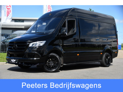 Mercedes-Benz Sprinter 317 1.9 CDI L2H2 RWD Black Edition Camera, Cruise, Carplay, LED, Automaat, Mbux, 170pk, Trekhaak, Uniek!