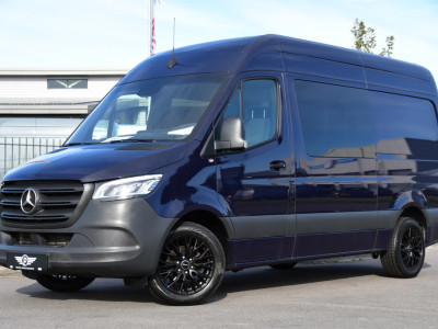 Mercedes-Benz Sprinter 317 1.9 CDI L2H2 RWD DC PB Edition Camera Cruise, Carplay, LED, 3500kg Trekhaak, Geveerde stoel, Standkachel, Automaat, 170pk, Uniek! foto 4