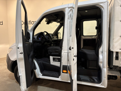 Mercedes-Benz Sprinter 317 1.9 CDI L2 RWD DC Open Laadbak met Huif en schuifzeilen / Airco / Cruise / Mbux / Trekhaak 13