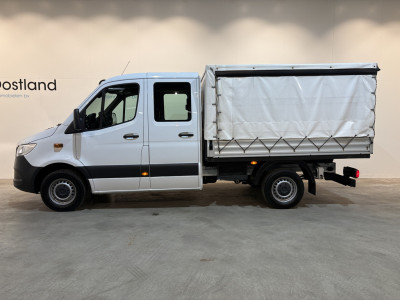 Mercedes-Benz Sprinter 317 1.9 CDI L2 RWD DC Open Laadbak met Huif en schuifzeilen / Airco / Cruise / Mbux / Trekhaak 2
