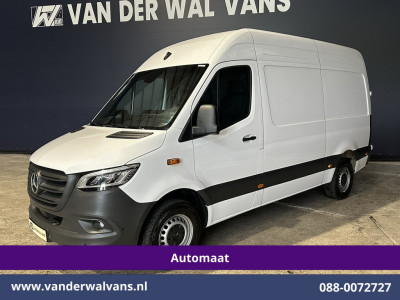 Mercedes-Benz Sprinter 317 CDI 170pk 9G-Tronic Automaat L2H2 Euro6 Airco | Camera | Navigatie | Adaptieve Cruisecontrol | LED Chauffeursstoel, Stoelverwarming, Parkeersensoren, Bijrijdersbank foto 12