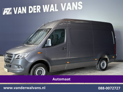 Mercedes-Benz Sprinter 317 CDI 170pk 9G-Tronic Automaat L2H2 Euro6 Airco | Camera | Navigatie | Adaptieve Cruisecontrol | LED Chauffeursstoel, Stoelverwarming, Parkeersensoren, Bijrijdersbank foto 12