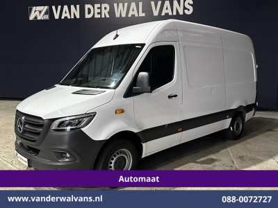 Mercedes-Benz Sprinter 317 CDI 170pk 9G-Tronic Automaat L2H2 Euro6 Airco | Camera | Navigatie | Cruisecontrol | LED Chauffeursstoel, Stoelverwarming, Parkeersensoren, Bijrijdersbank foto 12