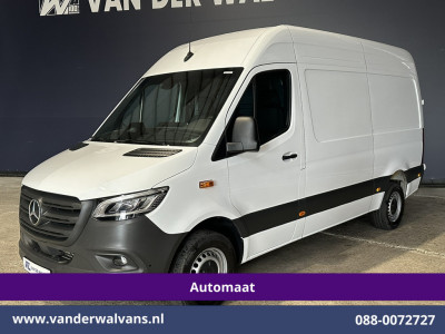 Mercedes-Benz Sprinter 317 CDI 170pk 9G-Tronic Automaat L2H2 Euro6 Airco | Camera | Navigatie | LED | Cruisecontrol | Stoelverwarming Chauffeursstoel, Parkeersensoren, Bijrijdersbank foto 12