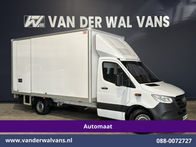 Mercedes-Benz Sprinter 317CDI Automaat 228cm Hoog Bakwagen Laadklep Zijdeur Euro6 Airco | Lat om Lat betimmering | Leder Bijrijdersbank, 22m3 kuub, 946kg laadvermogen