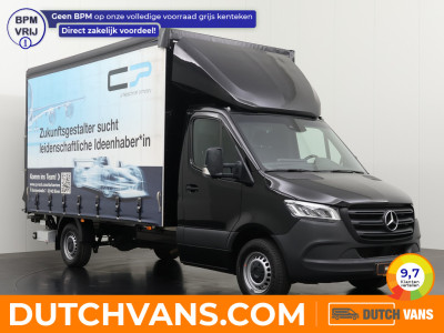 Mercedes-Benz Sprinter 317CDI Automaat Bakwagen+Laadklep | Schuifzeilen | Led | Navigatie | Camera | 3-Zits | Airco | Cruise