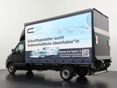 Mercedes-Benz Sprinter 317CDI Automaat Bakwagen+Laadklep | Schuifzeilen | Led | Navigatie | Camera | 3-Zits | Airco | Cruise foto 6