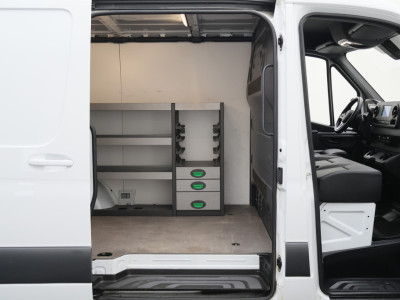 Mercedes-Benz Sprinter 317 CDI L1H1 RWD Leer, 360° Camera, 3-Zits, Cruise, Standkachel, Apple Carplay, Trekhaak, 18 12