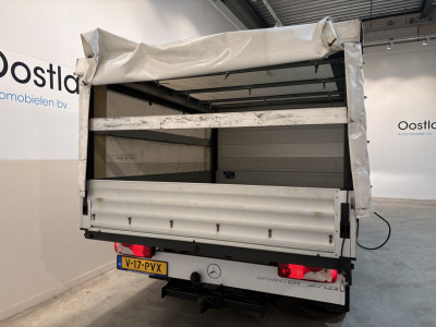 Mercedes-Benz Sprinter 317 CDI L2 DC Open Laadbak met Huif en schuifzeilen / Airco / Cruise / Mbux / Trekhaak 5