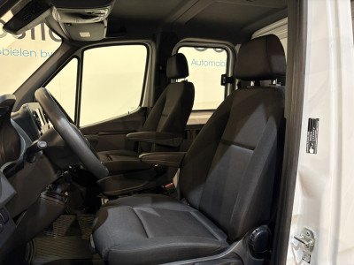 Mercedes-Benz Sprinter 317 CDI L2 RWD DC Open Laadbak met Huif en schuifzeilen / Airco / Cruise / Mbux / Trekhaak 10
