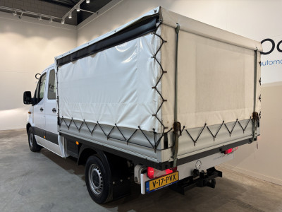 Mercedes-Benz Sprinter 317 CDI L2 RWD DC Open Laadbak met Huif en schuifzeilen / Airco / Cruise / Mbux / Trekhaak 21