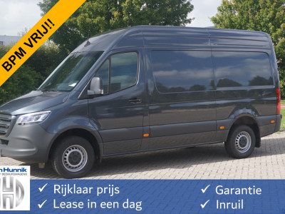 Mercedes-Benz Sprinter 317CDI Pro L2H2 BPM VRIJ!! 10.25 Mbux Cam, Gev. Stoel, 3.5T Trekgewicht, LED!! NR. A529*