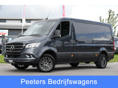 Mercedes-Benz Sprinter 319 1.9 CDI L2H1 RWD PB Edition Full Options! 360 Camera, 3500kg Trekhaak, Cruise, LED, Stoelverwarming, 10,5 Mbux, 2 x Schuifdeur, Leder, Uniek!