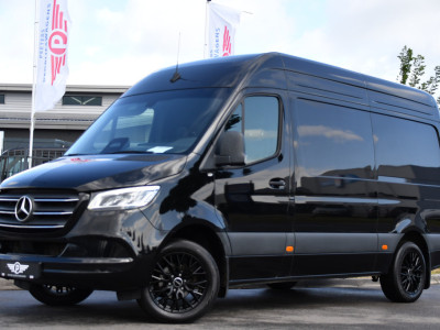 Mercedes-Benz Sprinter 319 1.9 CDI L2H2 Pro Black Edition FACELIFT! Adaptieve Cruise, luchtvering, Camera, LED, 10,5 Mbux, Standkachel, Stoelverwarming, Sensoren, Uniek! 4