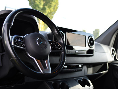 Mercedes-Benz Sprinter 319 1.9 CDI L2H2 RWD Black Edition 360 Camera, Cruise, LED, 3500kg Trekhaak, Standkachel, Carplay, Leder, 10,5 Mbux, 190pk, foto 10