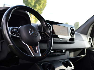Mercedes-Benz Sprinter 319 1.9 CDI L2H2 RWD Black Edition 360 Camera, Cruise, LED, 3500kg Trekhaak, Standkachel, Carplay, Leder, 10,5 Mbux, 190pk, foto 2