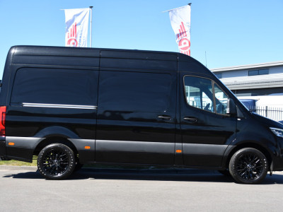Mercedes-Benz Sprinter 319 1.9 CDI L2H2 RWD Black Edition 360 Camera, Cruise, LED, 3500kg Trekhaak, Standkachel, Carplay, Leder, 10,5 Mbux, 190pk, foto 9
