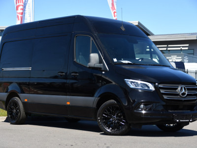 Mercedes-Benz Sprinter 319 1.9 CDI L2H2 RWD Black Edition Full Options! 360 Camera, Adaptieve Cruise, LED, Standkachel, Carplay, 190pk, Voorruit verwarming, Uniek! foto 5