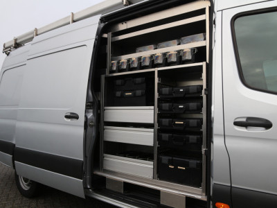 Mercedes-Benz Sprinter 319 3.0 CDI V6 | Aut. | Glaswagen / Glasresteel | 3.5t trekgewicht | Clima.. 15
