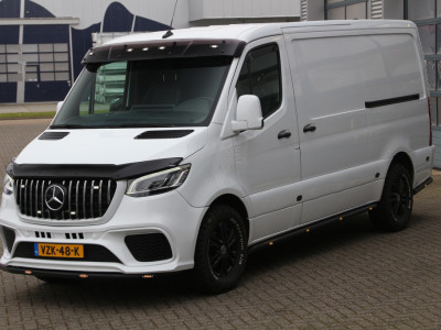 Mercedes-Benz Sprinter 319 CDI | Aut. | RWD | 2x Elektr. schuifdeuren | L2H1 | Uniek exemplaar!! 12