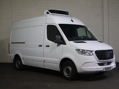 Mercedes-Benz Sprinter 319 CDI L2 H2 Koelwagen Dag en Nacht 3.5T Trekhaak foto 6