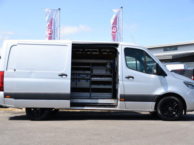 Mercedes-Benz Sprinter 319 V6 3.0 CDI L2H1 PB Edition 360 Camera, Adaptieve Cruise, Carplay, 3500kg Trekhaak, LED, 10,5 Mbux, Sensoren, Leder, Stoelverwarming, Uniek! 11