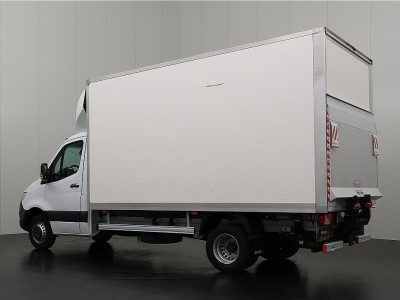 Mercedes-Benz Sprinter 515CDI Automaat Bakwagen+Laadklep | 2,26 Hoog | Camera | Airco | Cruise | 3-Zits | Dakspoiler foto 10