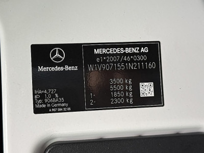 Mercedes-Benz Sprinter 515CDI Automaat Bakwagen+Laadklep | 2,26 Hoog | Camera | Airco | Cruise | 3-Zits | Dakspoiler foto 4
