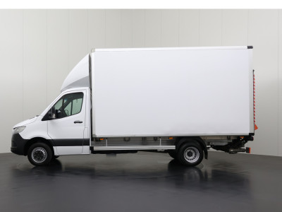 Mercedes-Benz Sprinter 515CDI Automaat Dubbellucht Bakwagen | Laadklep | Multimedia | Camera | Airco | Dakspoiler | Cruise | Zijdeur foto 12