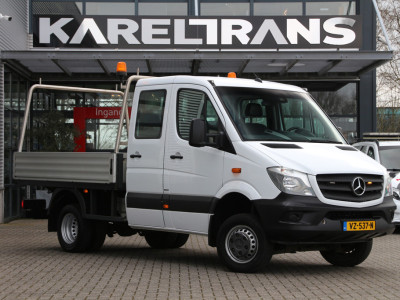 Mercedes-Benz Sprinter 516 CDI | Aut. | 4x4 | ZG1 | Euro 6 | Open laadbak | Cruise | Airco..