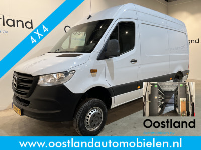 Mercedes-Benz Sprinter 516 CDI L2H2 4X4 / Euro 6 / Servicebus / Bott Inrichting / GVW 5.000 KG / Trekhaak 3500 KG / Dubbel Lucht / Tacho / Airco /  Camera /