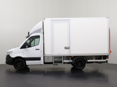 Mercedes-Benz Sprinter 519CDI Automaat Bakwagen+Laadklep | Speciaalbouw | 3500Kg Trekhaak | Navigatie | Leder | Airco | Cruise 12