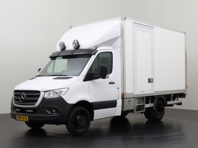 Mercedes-Benz Sprinter 519CDI Automaat Bakwagen+Laadklep | Speciaalbouw | 3500Kg Trekhaak | Navigatie | Leder | Airco | Cruise 7