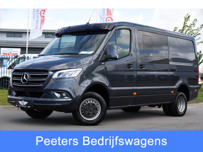 Mercedes-Benz Sprinter 519 V6 3.0 CDI L2H1 DC PB Edition N1, Cruise, Camera, Carplay, LED, 2 x Schuifdeur, 3500kg trekhaak, 10,5 Mbux, Leder,