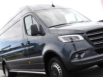 Mercedes-Benz Sprinter 519 V6 3.0 CDI L4H2 PB Edition N1, 360 Camera, Cruise, Carplay, 10,5 Mbux, Automaat, Sensoren, 190pk, Elektrische deur, Stoelverwarming, Geveerde stoel, Uniek! 319 18