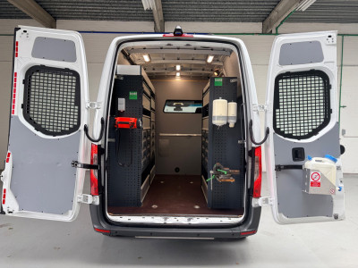 Mercedes-Benz Sprinter Automaat Servicewagen 314 2.2 CDI 140PK L1H2 euro6 BOTT, Victron V230, Standkachel RIJKLAARPRIJS foto 2