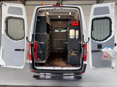 Mercedes-Benz Sprinter Automaat Servicewagen 314 2.2 CDI 140PK L1H2 euro6 BOTT, Victron V230, Standkachel RIJKLAARPRIJS foto 2