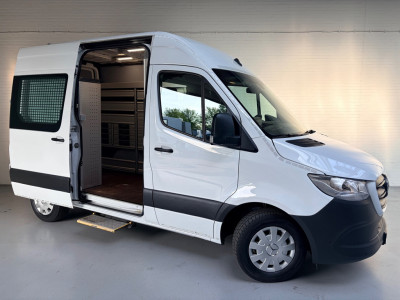 Mercedes-Benz Sprinter Automaat Servicewagen 314 2.2 CDI 140PK L1H2 euro6 BOTT, Victron V230, Standkachel Trekhaak RIJKLAARPRIJS 17
