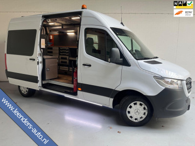 Mercedes-Benz Sprinter Automaat Servicewagen 314 2.2 CDI 140PK L2H2 euro6 BOTT Inrichting, Victron V230, Standkachel RIJKLAARPRIJS